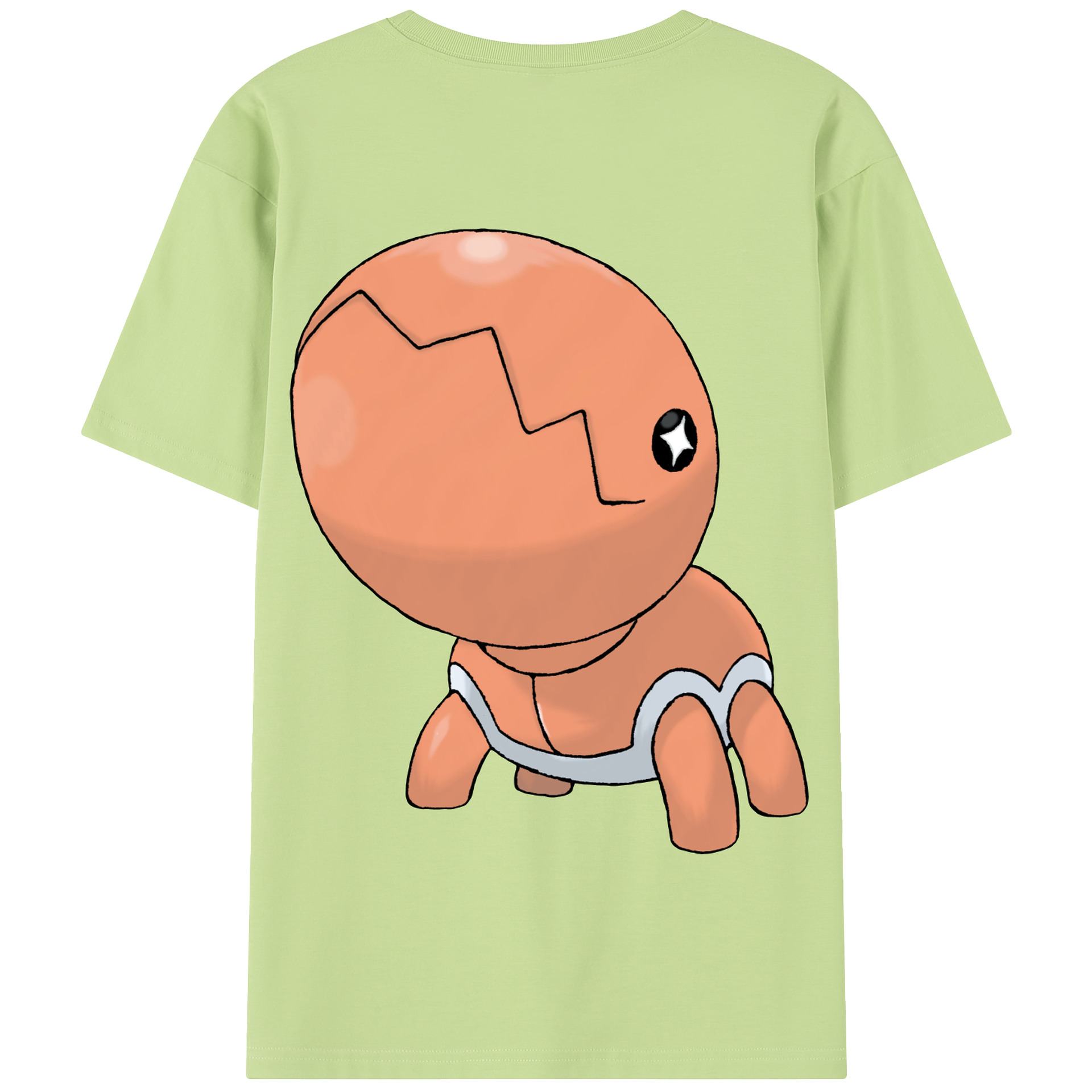 （画像用） ポケットモンスター Pokémon 綿100％半袖Tシャツ（背面プリント）